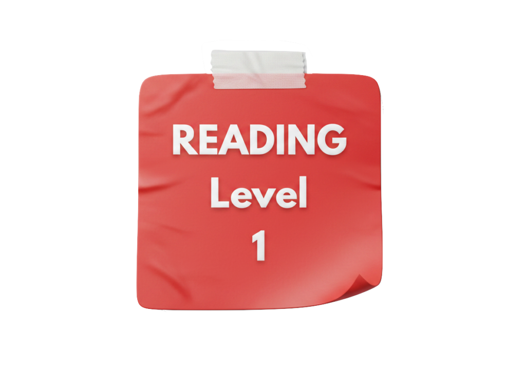 Hopalong Reading Level 1 (Red) – Hopalong Learning